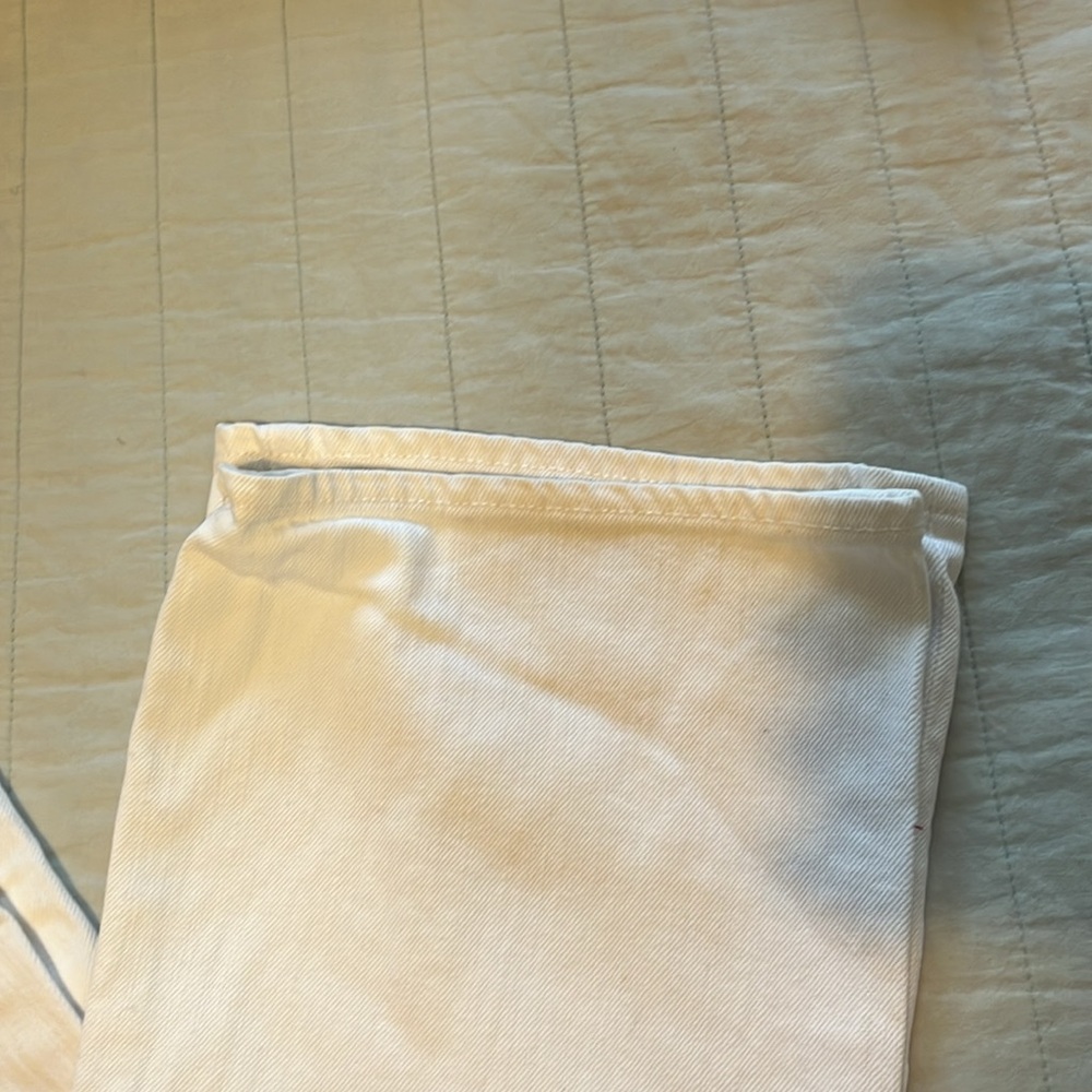 AG the Angelina Petite Boot Cut White Jeans 27T - Picture 4 of 9